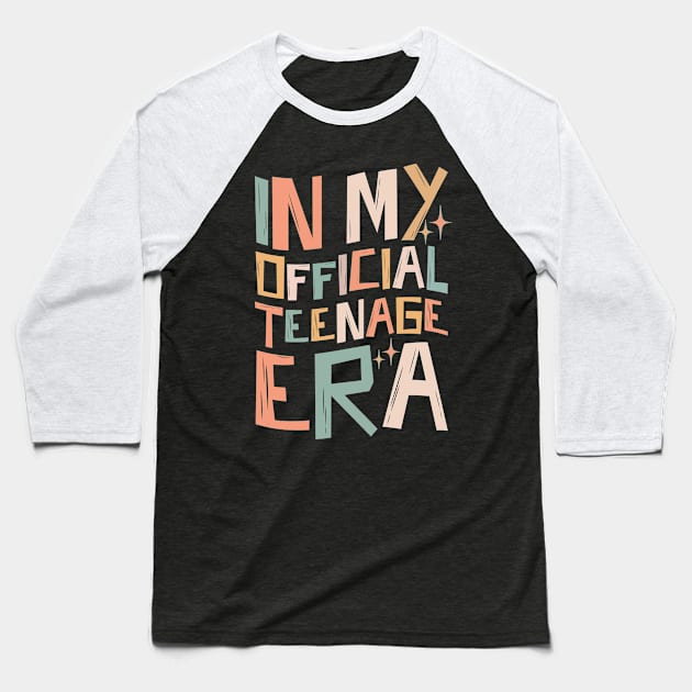 In My Teenage Era Baseball T-Shirt by Teewyld